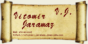 Vitomir Jaramaz vizit kartica